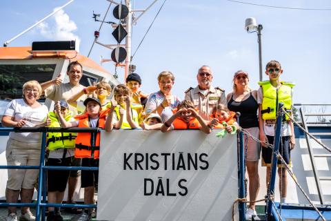 Audžubērni uz "Kristiāna Dāla"