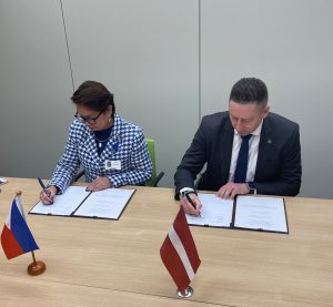 Latvijas un Filipīnu vienošanās parakstīšana